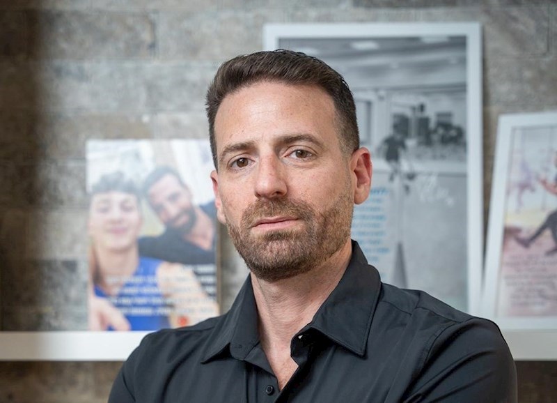 הפיזיותרפיסט תומר יוסף. צילום: ארז וקנין